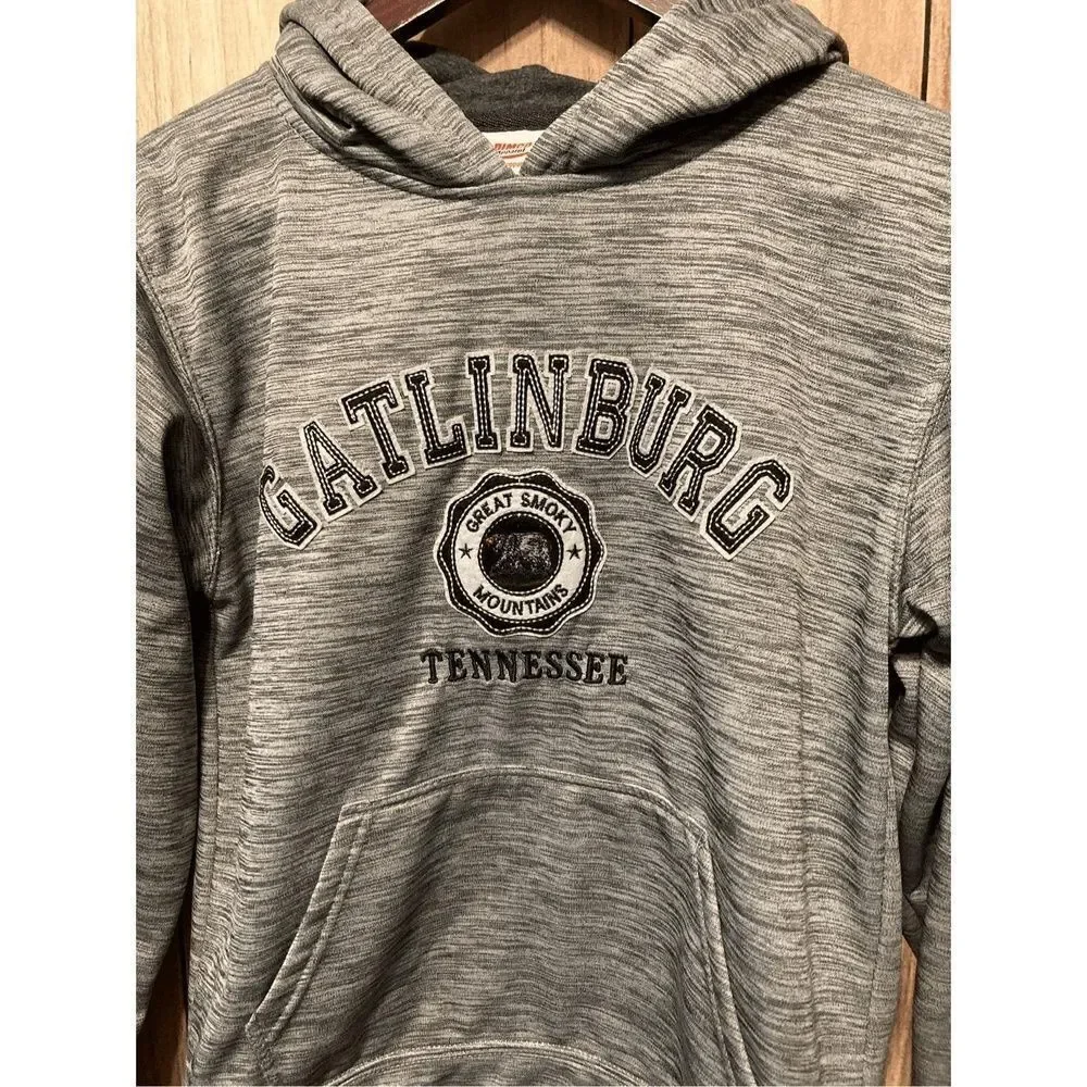 Gatlinburg XL Sweatshirt hoodie youth grey Tennessee
